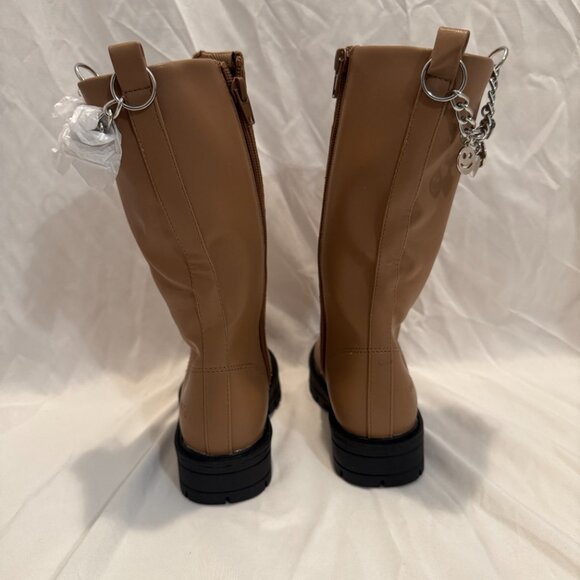 Girls Non-Slip Knee High Riding Boots, Size (11) - Picture 5 of 8